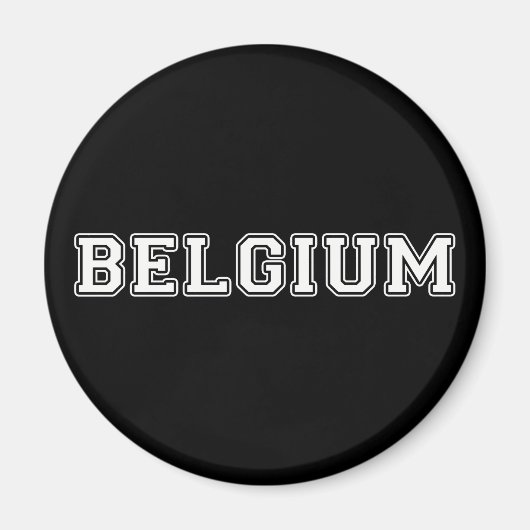 Belgien Magnet (Vorne)