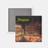 Belgien-Magnet Magnet (Vorderseite/Rückseite)