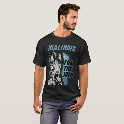 Belgien Malinois Für den Sieg! T-Shirt (Vorne ganz)
