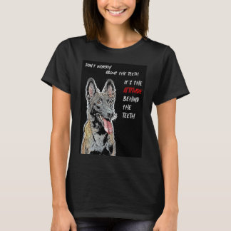 Belgien Malinois und Attitude-T - Shirt