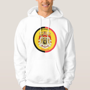 Belgien - Mäntel der Rundgestalt Hoodie