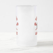 Belgien Mattglas Bierglas (Mittel)