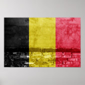 Belgien-Mauer Poster (Vorne)