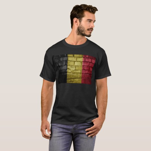 Belgien-Mauer T-Shirt (Vorne ganz)