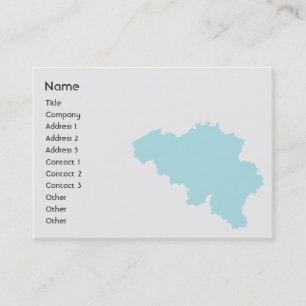 Belgien - mollig visitenkarte