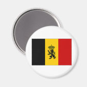 Belgien: Name der Regierung Magnet (Vorderseite/Rückseite)