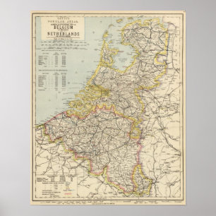 Belgien, Niederlande 2 Poster