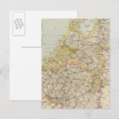 Belgien, Niederlande 2 Postkarte (Vorne/Hinten)