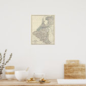 Belgien, Niederlande Poster (Küche)