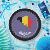 Belgien Pappteller (Party)