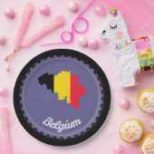 Belgien Pappteller (Party)