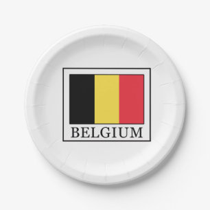 Belgien Pappteller