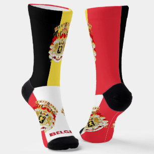 Belgien Patriotische, Nachhaltige belgische Flagge Socken