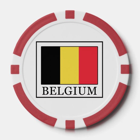 Belgien Pokerchips (Vorderseite)