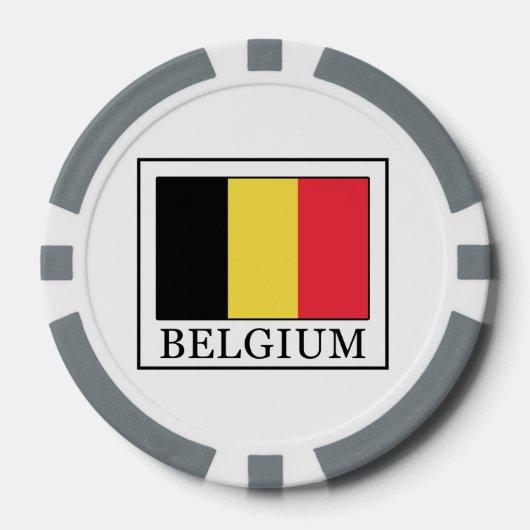 Belgien Pokerchips (Vorderseite)