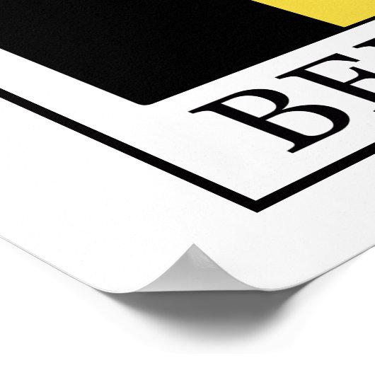 Belgien Poster (Ecke)