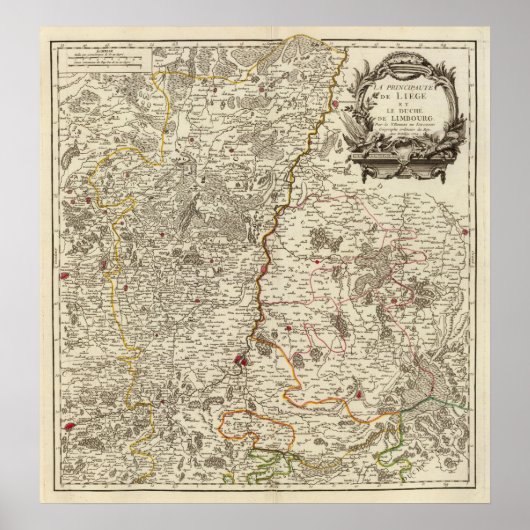 Belgien Poster (Vorne)