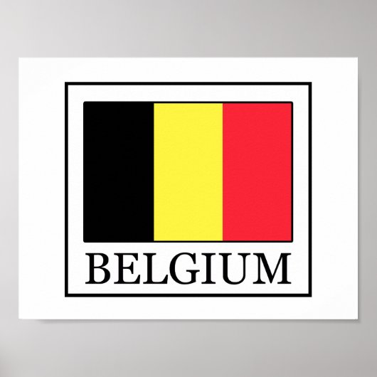 Belgien Poster (Vorne)