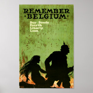 Belgien Poster
