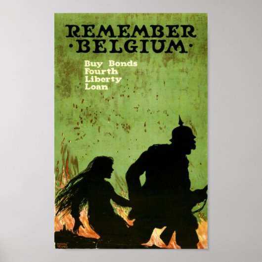 Belgien Poster (Vorne)