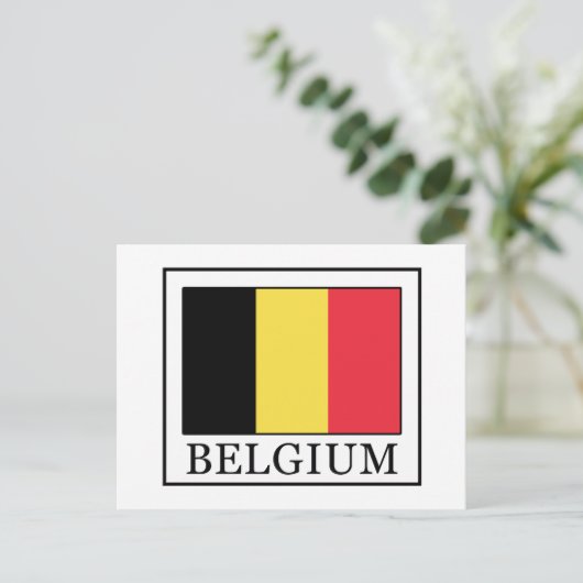 Belgien Postkarte (Stehend Vorderseite)