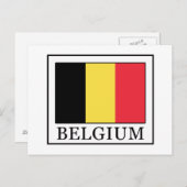 Belgien Postkarte (Vorne/Hinten)