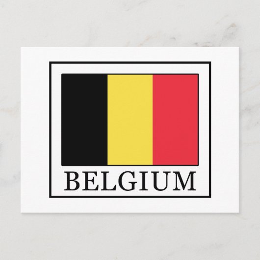 Belgien Postkarte (Vorderseite)