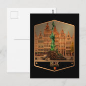 Belgien Postkarte (Vorne/Hinten)