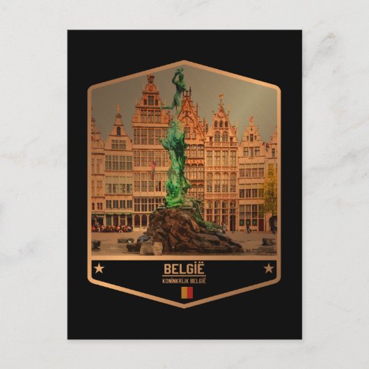 Belgien Postkarte (Vorderseite)