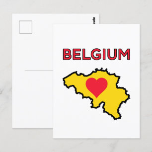 Belgien Postkarte