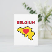 Belgien Postkarte (Stehend Vorderseite)