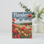 Belgien Postkarte (Stehend Vorderseite)