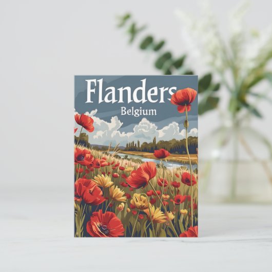 Belgien Postkarte (Stehend Vorderseite)