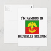 Belgien Postkarte (Vorne/Hinten)