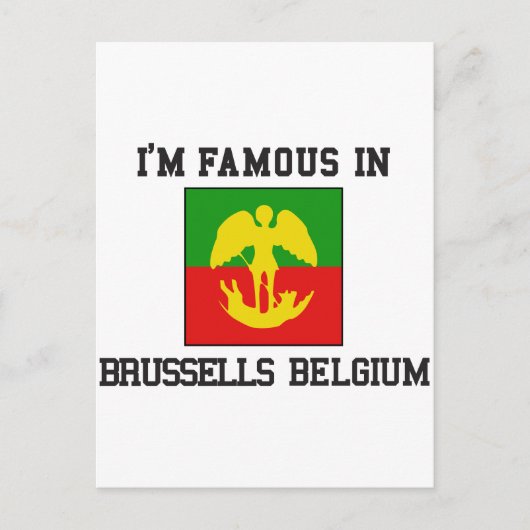 Belgien Postkarte (Vorderseite)
