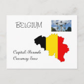 Belgien Postkarte (Vorderseite)