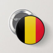 Belgien-Qualität Flaggen-Kreis Button (Vorne & Hinten)