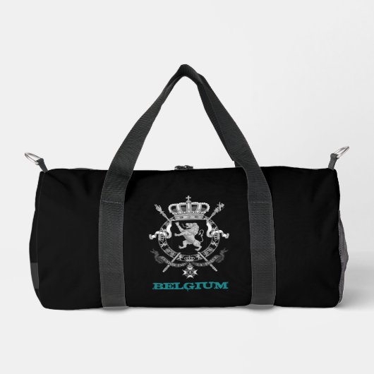 Belgien Reisetasche, belgisches Wappen / Flagge Duffle Bag (Vorderseite)