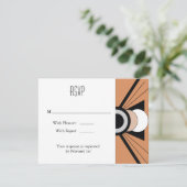 Belgien Response Card: Suntan RSVP Karte (Stehend Vorderseite)