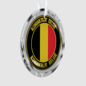 Belgien Runde Emblem Ornament (Vorderseite)