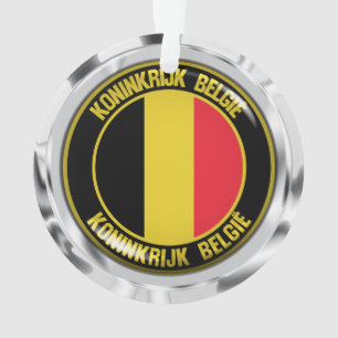 Belgien Runde Emblem Ornament