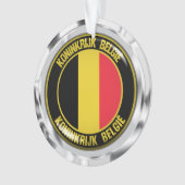 Belgien Runde Emblem Ornament (Vorderseite)