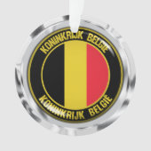 Belgien Runde Emblem Ornament (Vorderseite)