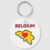 Belgien Schlüsselanhänger (Vorderseite)