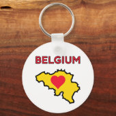 Belgien Schlüsselanhänger (Vorderseite)