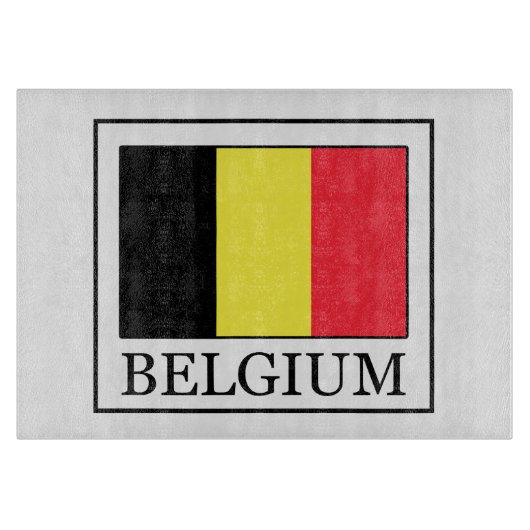 Belgien Schneidebrett (Vorderseite)