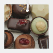 Belgien Schokolade Ornament Aus Glas (Rückseite)