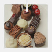 Belgien Schokolade Ornament Aus Glas (Rückseite)