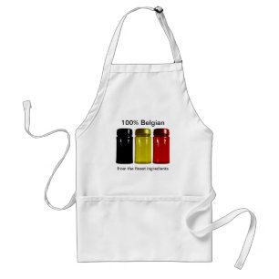 Belgien Schürze der Flaggenspurjars