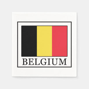 Belgien Serviette